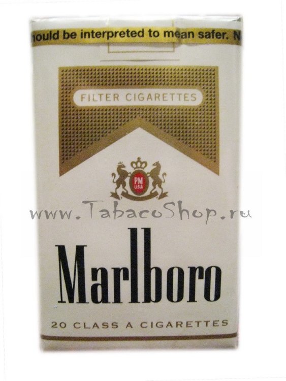 Marlboro gold pack (USA) Soft