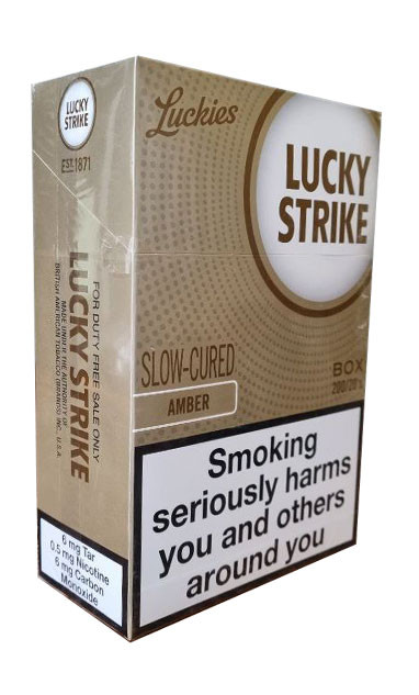 Lucky Strike Slow Cured Amber (EU)